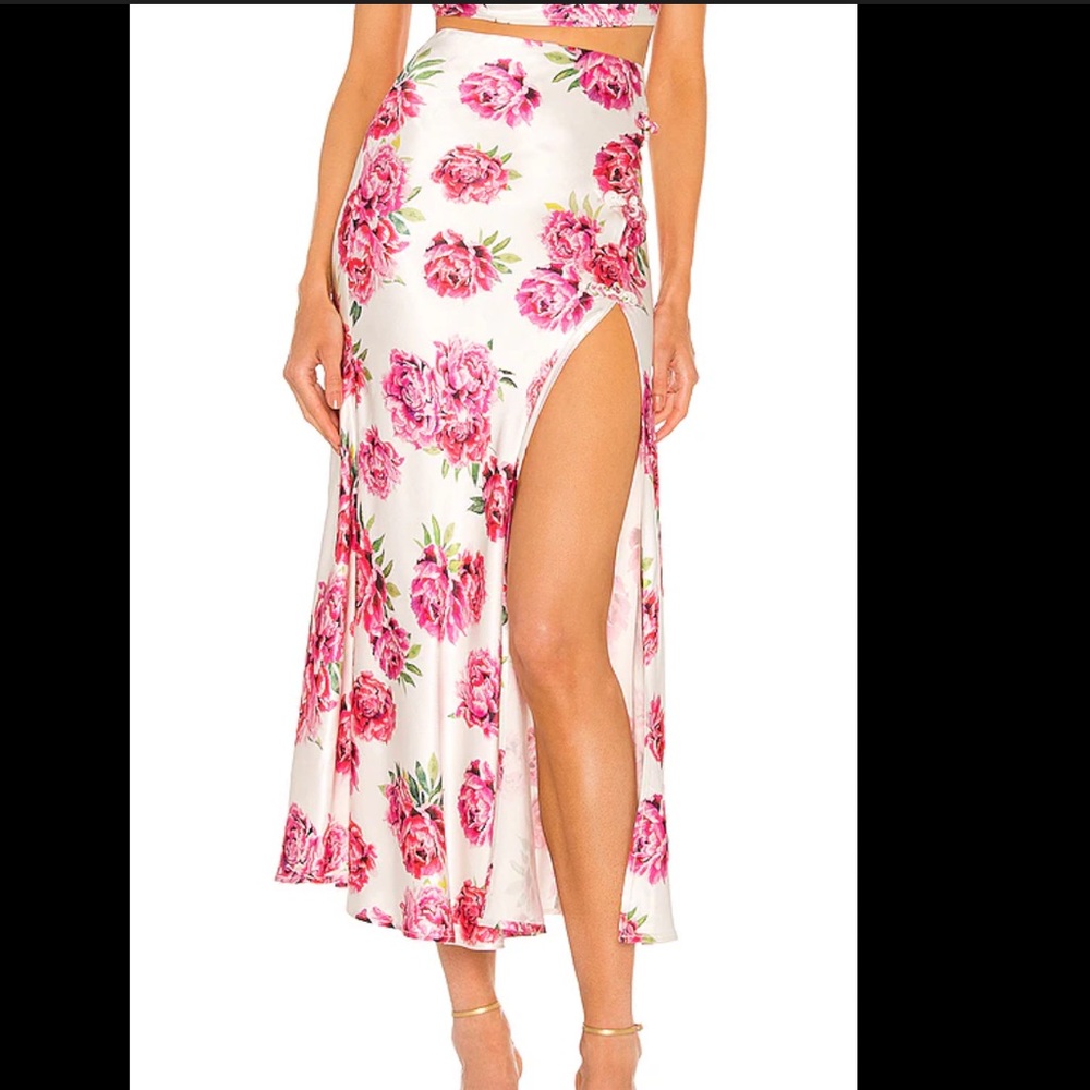 Sau Lee Gwyneth Midi Skirt